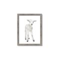Picture of In Front Lamb _GroupedProduct_Rectangle_Portrait_Mini_ _GroupedProduct_Rectangle_Portrait_Framed_Matted_