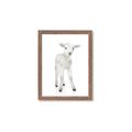 Picture of In Front Lamb _GroupedProduct_Rectangle_Portrait_Mini_ _GroupedProduct_Rectangle_Portrait_Framed_Matted_