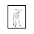Picture of In Front Lamb _GroupedProduct_Rectangle_Portrait_Mini_ _GroupedProduct_Rectangle_Portrait_Framed_Matted_