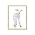 Picture of In Front Lamb _GroupedProduct_Rectangle_Portrait_Mini_ _GroupedProduct_Rectangle_Portrait_Framed_Matted_