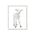 Picture of In Front Lamb _GroupedProduct_Rectangle_Portrait_Mini_ _GroupedProduct_Rectangle_Portrait_Framed_Matted_