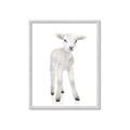 Picture of In Front Lamb _GroupedProduct_Rectangle_Portrait_Mini_ _GroupedProduct_Rectangle_Portrait_Framed_Matted_