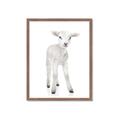 Picture of In Front Lamb _GroupedProduct_Rectangle_Portrait_Mini_ _GroupedProduct_Rectangle_Portrait_Framed_Matted_