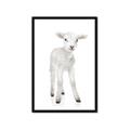 Picture of In Front Lamb _GroupedProduct_Rectangle_Portrait_Mini_ _GroupedProduct_Rectangle_Portrait_Framed_Matted_