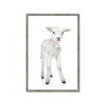 Picture of In Front Lamb _GroupedProduct_Rectangle_Portrait_Mini_ _GroupedProduct_Rectangle_Portrait_Framed_Matted_