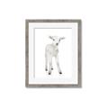 Picture of In Front Lamb _GroupedProduct_Rectangle_Portrait_Mini_ _GroupedProduct_Rectangle_Portrait_Framed_Matted_