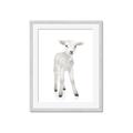 Picture of In Front Lamb _GroupedProduct_Rectangle_Portrait_Mini_ _GroupedProduct_Rectangle_Portrait_Framed_Matted_