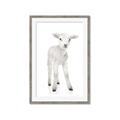 Picture of In Front Lamb _GroupedProduct_Rectangle_Portrait_Mini_ _GroupedProduct_Rectangle_Portrait_Framed_Matted_