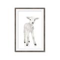Picture of In Front Lamb _GroupedProduct_Rectangle_Portrait_Mini_ _GroupedProduct_Rectangle_Portrait_Framed_Matted_