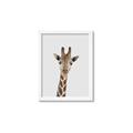 Picture of Baby Giraffe _GroupedProduct_Rectangle_Portrait_Mini_ _GroupedProduct_Rectangle_Portrait_Framed_Matted_