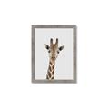 Picture of Baby Giraffe _GroupedProduct_Rectangle_Portrait_Mini_ _GroupedProduct_Rectangle_Portrait_Framed_Matted_