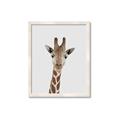 Picture of Baby Giraffe _GroupedProduct_Rectangle_Portrait_Mini_ _GroupedProduct_Rectangle_Portrait_Framed_Matted_