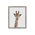 Picture of Baby Giraffe _GroupedProduct_Rectangle_Portrait_Mini_ _GroupedProduct_Rectangle_Portrait_Framed_Matted_