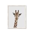 Picture of Baby Giraffe _GroupedProduct_Rectangle_Portrait_Mini_ _GroupedProduct_Rectangle_Portrait_Framed_Matted_