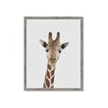 Picture of Baby Giraffe _GroupedProduct_Rectangle_Portrait_Mini_ _GroupedProduct_Rectangle_Portrait_Framed_Matted_