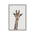 Picture of Baby Giraffe _GroupedProduct_Rectangle_Portrait_Mini_ _GroupedProduct_Rectangle_Portrait_Framed_Matted_