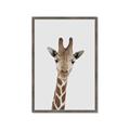 Picture of Baby Giraffe _GroupedProduct_Rectangle_Portrait_Mini_ _GroupedProduct_Rectangle_Portrait_Framed_Matted_