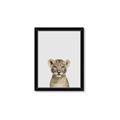 Picture of Baby Lion _GroupedProduct_Rectangle_Portrait_Mini_ _GroupedProduct_Rectangle_Portrait_Framed_Matted_