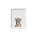 Picture of Baby Lion _GroupedProduct_Rectangle_Portrait_Mini_ _GroupedProduct_Rectangle_Portrait_Framed_Matted_