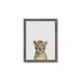Picture of Baby Lion _GroupedProduct_Rectangle_Portrait_Mini_ _GroupedProduct_Rectangle_Portrait_Framed_Matted_