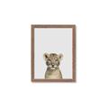 Picture of Baby Lion _GroupedProduct_Rectangle_Portrait_Mini_ _GroupedProduct_Rectangle_Portrait_Framed_Matted_