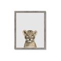 Picture of Baby Lion _GroupedProduct_Rectangle_Portrait_Mini_ _GroupedProduct_Rectangle_Portrait_Framed_Matted_