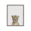 Picture of Baby Lion _GroupedProduct_Rectangle_Portrait_Mini_ _GroupedProduct_Rectangle_Portrait_Framed_Matted_