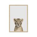 Picture of Baby Lion _GroupedProduct_Rectangle_Portrait_Mini_ _GroupedProduct_Rectangle_Portrait_Framed_Matted_