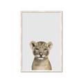 Picture of Baby Lion _GroupedProduct_Rectangle_Portrait_Mini_ _GroupedProduct_Rectangle_Portrait_Framed_Matted_
