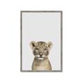Picture of Baby Lion _GroupedProduct_Rectangle_Portrait_Mini_ _GroupedProduct_Rectangle_Portrait_Framed_Matted_