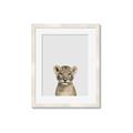 Picture of Baby Lion _GroupedProduct_Rectangle_Portrait_Mini_ _GroupedProduct_Rectangle_Portrait_Framed_Matted_