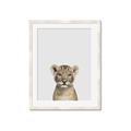 Picture of Baby Lion _GroupedProduct_Rectangle_Portrait_Mini_ _GroupedProduct_Rectangle_Portrait_Framed_Matted_
