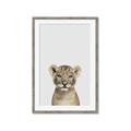 Picture of Baby Lion _GroupedProduct_Rectangle_Portrait_Mini_ _GroupedProduct_Rectangle_Portrait_Framed_Matted_