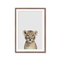 Picture of Baby Lion _GroupedProduct_Rectangle_Portrait_Mini_ _GroupedProduct_Rectangle_Portrait_Framed_Matted_