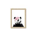 Picture of Flower Crown Panda _GroupedProduct_Rectangle_Portrait_Mini_ _GroupedProduct_Rectangle_Portrait_Framed_Matted_