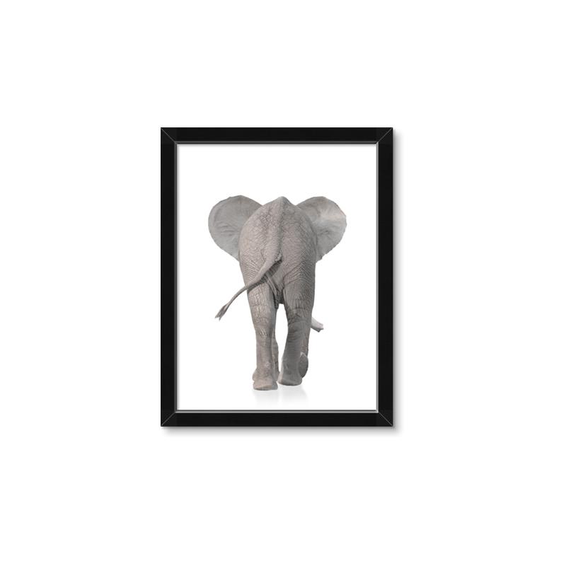 Picture of Behind Elephant _GroupedProduct_Rectangle_Portrait_Mini_ _GroupedProduct_Rectangle_Portrait_Framed_Matted_