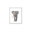 Picture of Behind Elephant _GroupedProduct_Rectangle_Portrait_Mini_ _GroupedProduct_Rectangle_Portrait_Framed_Matted_
