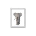 Picture of Behind Elephant _GroupedProduct_Rectangle_Portrait_Mini_ _GroupedProduct_Rectangle_Portrait_Framed_Matted_