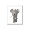 Picture of Behind Elephant _GroupedProduct_Rectangle_Portrait_Mini_ _GroupedProduct_Rectangle_Portrait_Framed_Matted_