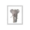 Picture of Behind Elephant _GroupedProduct_Rectangle_Portrait_Mini_ _GroupedProduct_Rectangle_Portrait_Framed_Matted_