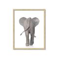 Picture of Behind Elephant _GroupedProduct_Rectangle_Portrait_Mini_ _GroupedProduct_Rectangle_Portrait_Framed_Matted_