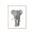 Picture of Behind Elephant _GroupedProduct_Rectangle_Portrait_Mini_ _GroupedProduct_Rectangle_Portrait_Framed_Matted_