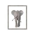 Picture of Behind Elephant _GroupedProduct_Rectangle_Portrait_Mini_ _GroupedProduct_Rectangle_Portrait_Framed_Matted_