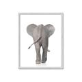 Picture of Behind Elephant _GroupedProduct_Rectangle_Portrait_Mini_ _GroupedProduct_Rectangle_Portrait_Framed_Matted_