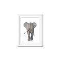 Picture of Behind Elephant _GroupedProduct_Rectangle_Portrait_Mini_ _GroupedProduct_Rectangle_Portrait_Framed_Matted_