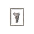 Picture of Behind Elephant _GroupedProduct_Rectangle_Portrait_Mini_ _GroupedProduct_Rectangle_Portrait_Framed_Matted_
