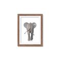Picture of Behind Elephant _GroupedProduct_Rectangle_Portrait_Mini_ _GroupedProduct_Rectangle_Portrait_Framed_Matted_