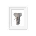 Picture of Behind Elephant _GroupedProduct_Rectangle_Portrait_Mini_ _GroupedProduct_Rectangle_Portrait_Framed_Matted_