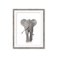 Picture of Behind Elephant _GroupedProduct_Rectangle_Portrait_Mini_ _GroupedProduct_Rectangle_Portrait_Framed_Matted_