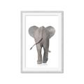 Picture of Behind Elephant _GroupedProduct_Rectangle_Portrait_Mini_ _GroupedProduct_Rectangle_Portrait_Framed_Matted_